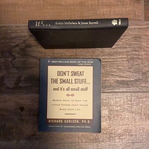 IF 2 and Don’t Sweat the Small stuff Books